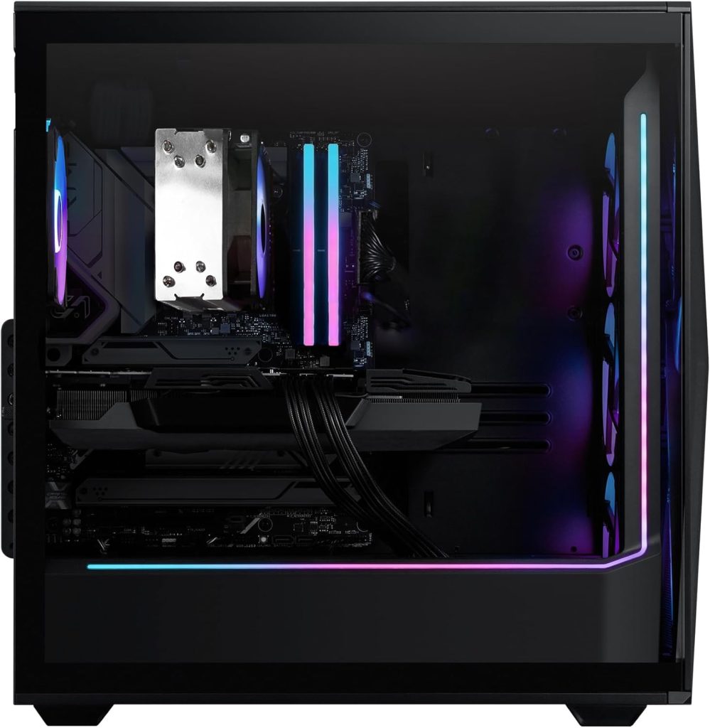 iBUYPOWER Slate Mesh SMI7N5701 Side panel view