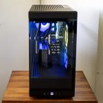 iBUYPOWER Y40 PRO Y40BA9N57T01 Desktop on a desk