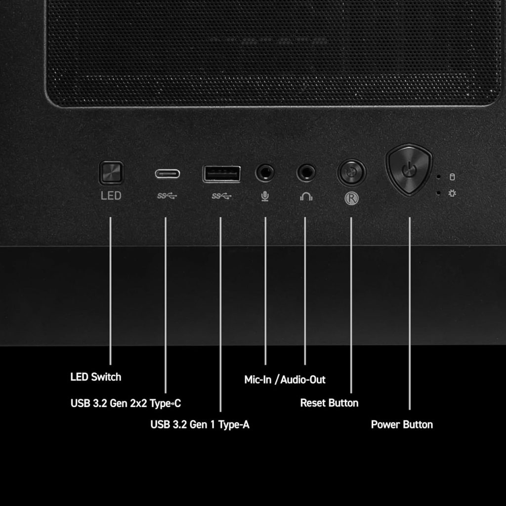 msi Codex Z2 Desktop Ports
