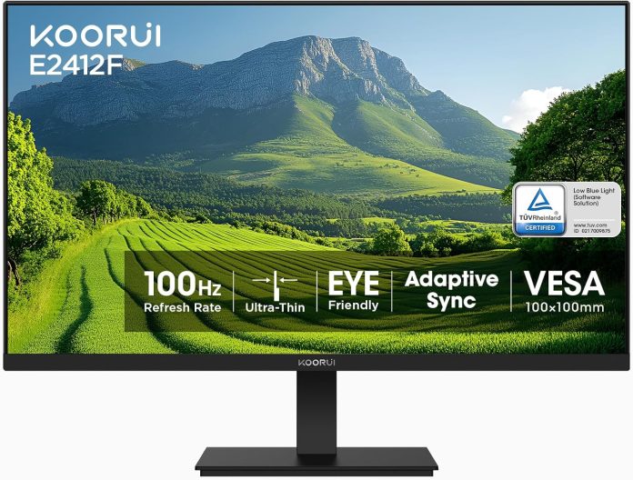 KOORUI E2412F Monitor front view