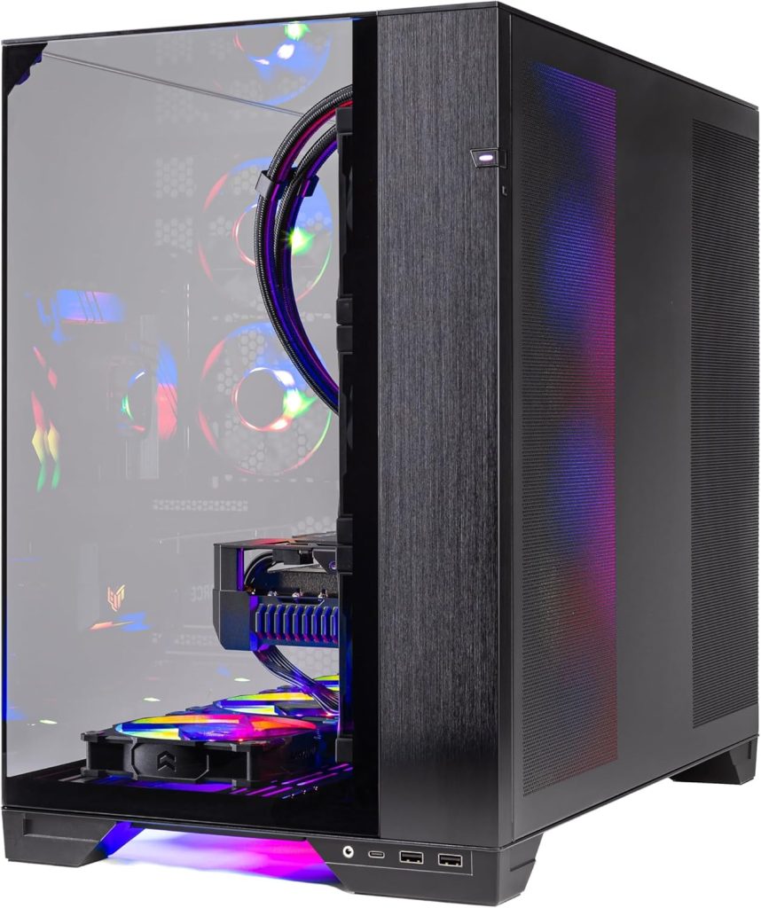 Skytech O11 Vision Desktop Front Ports